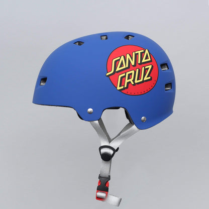 Bullet X Santa Cruz Classic Dot Helmet Matt Blue