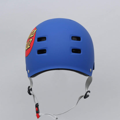 Bullet X Santa Cruz Classic Dot Helmet Matt Blue