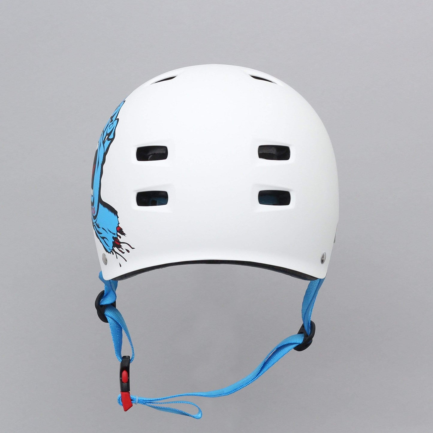 Bullet X Santa Cruz Screaming Hand Helmet Matt White