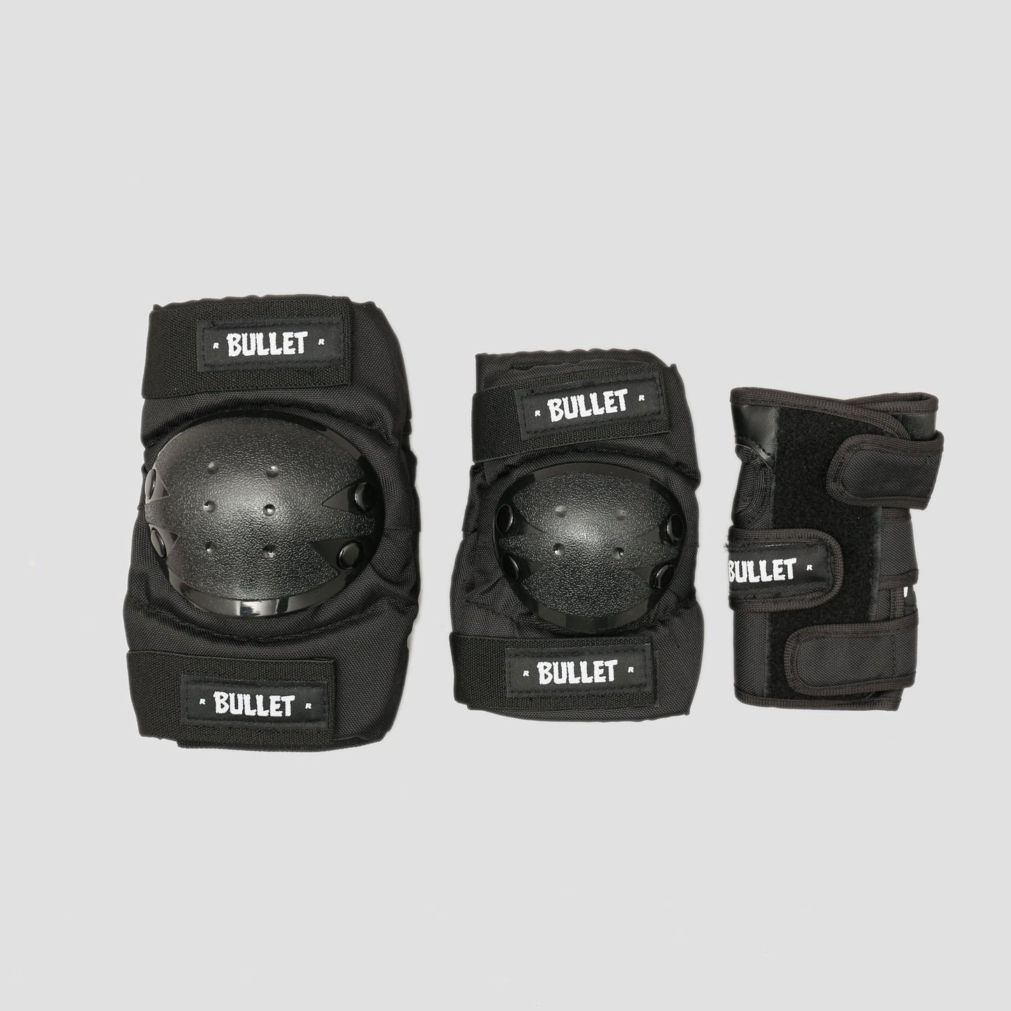 Bullet Standard Combo Adult Triple Padset Black