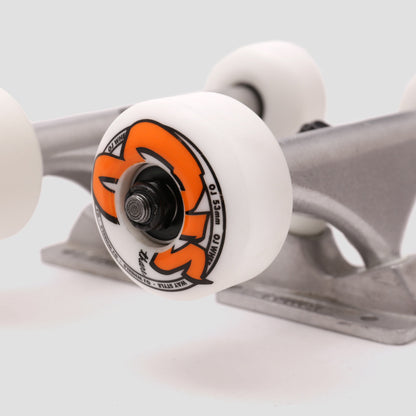 Bullet 145mm Undercarriage Kit with 53mm 101a OJ Wheels Silver