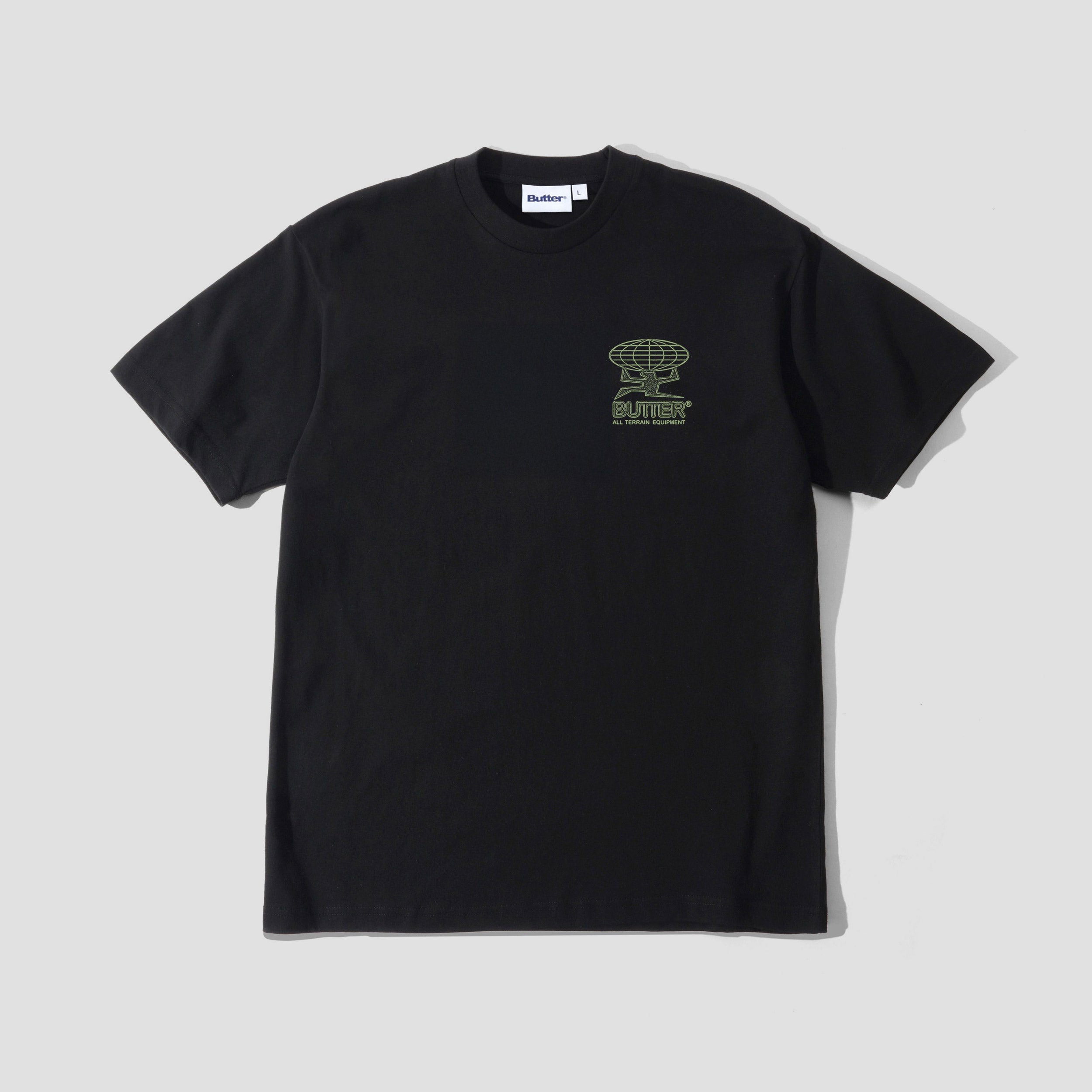 Butter Goods Terrain T-Shirt Black