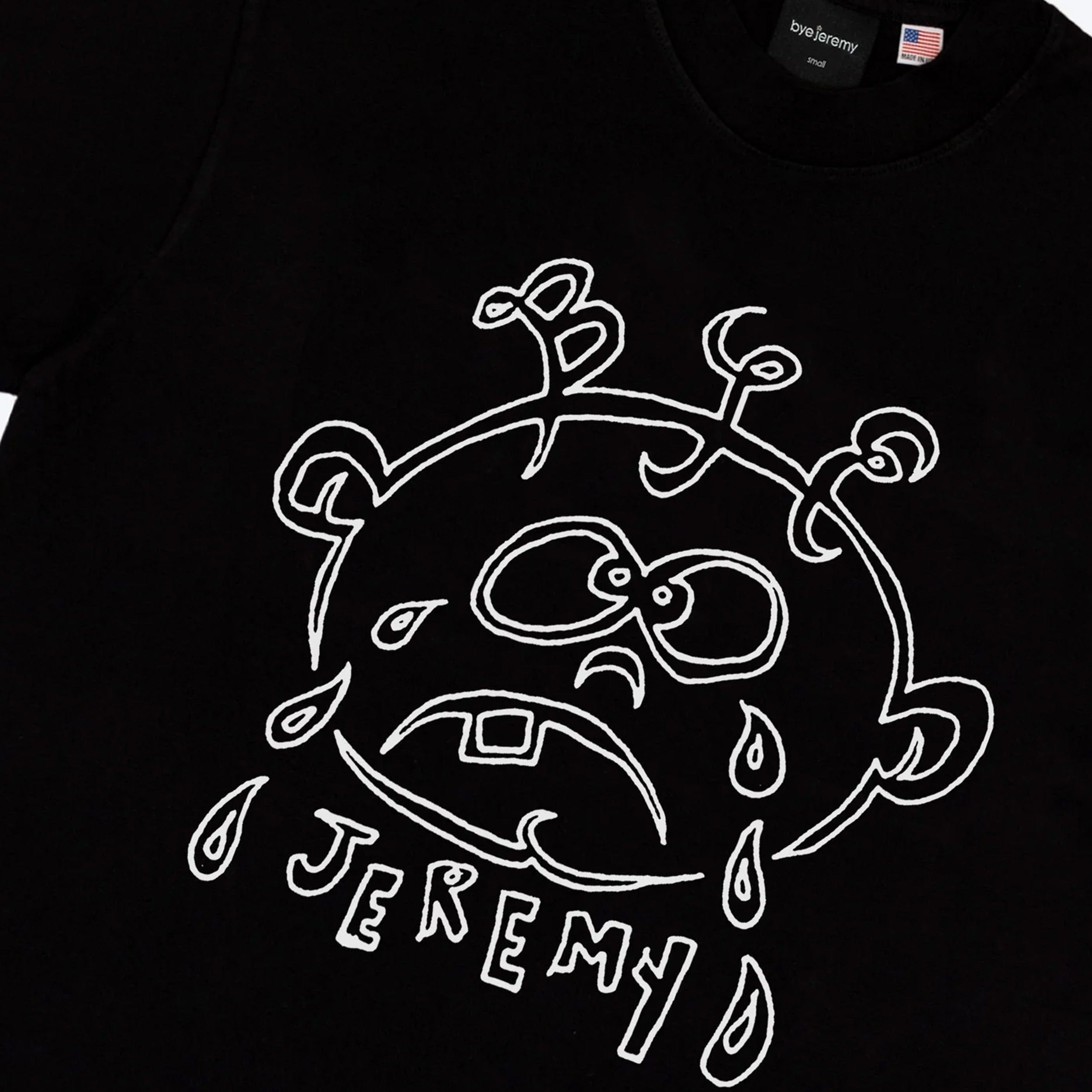 Bye Jeremy Grap T-Shirt Black
