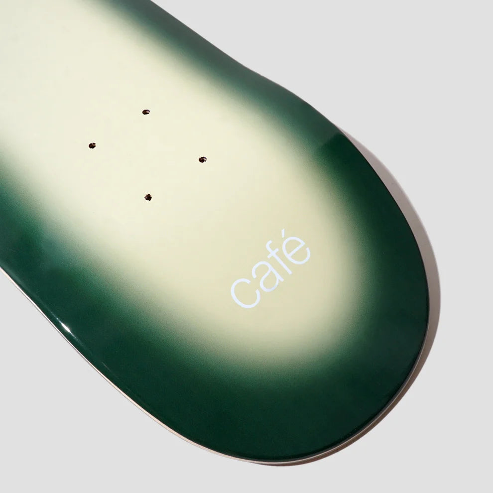 Skateboard Cafe 8.5 Fade Skateboard Deck Ecru / Forest Green