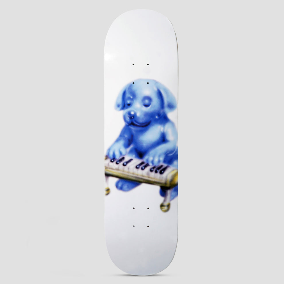Skateboard Cafe 8.5 Keyboard Skateboard Deck White