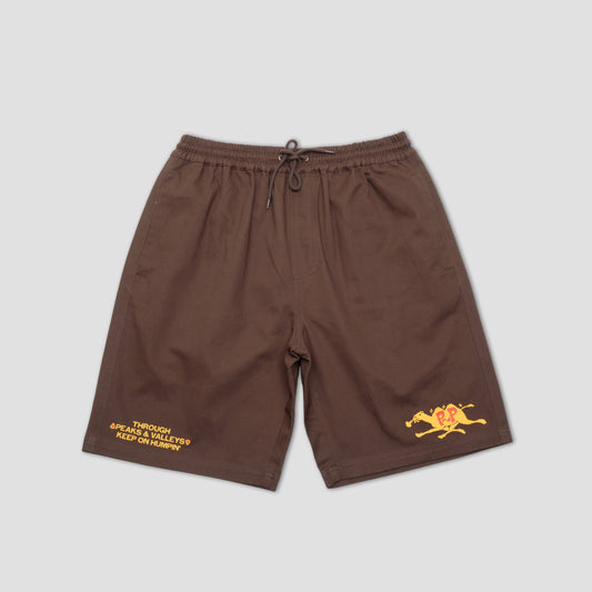 PassPort Peaks & Valleys Casual Short Choc