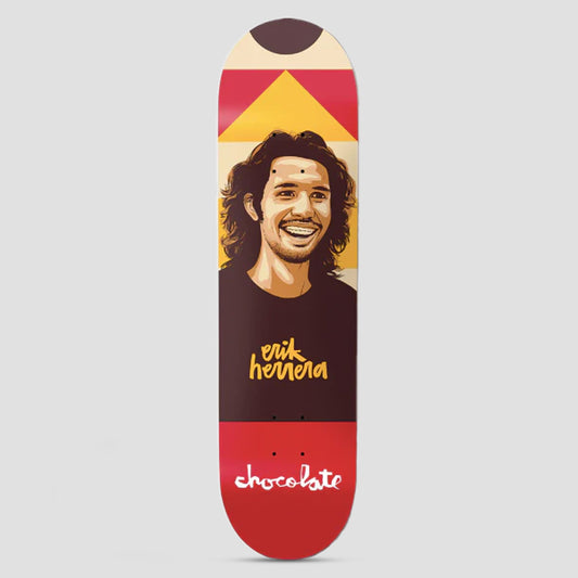 Chocolate 8.5 Eric Herrera Hecox Portrait Skateboard Deck