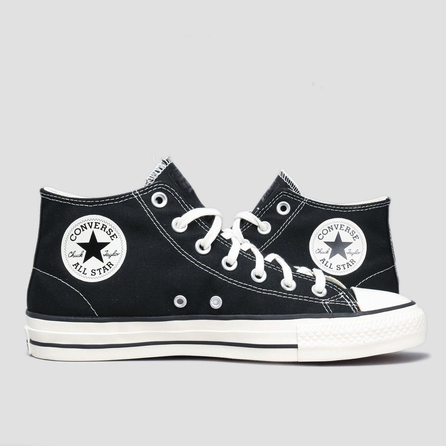 Converse CTAS Pro Mid Shoes Black / Black / Egret