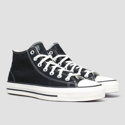 Converse CTAS Pro Mid Shoes Black / Black / Egret