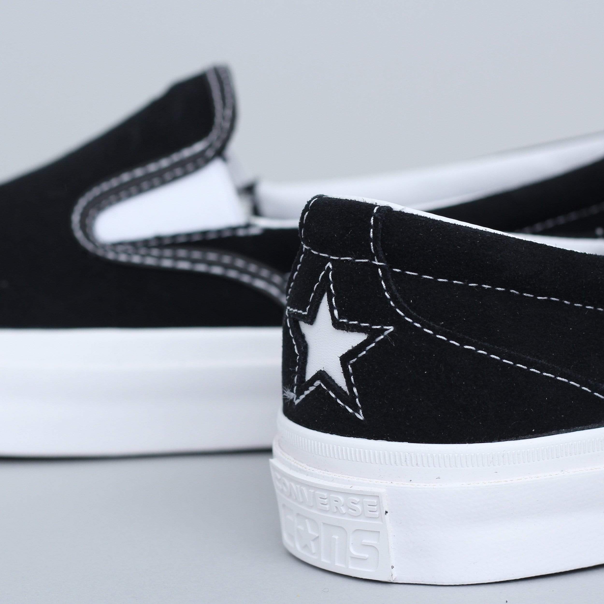 Converse One Star CC Slip Shoes Black / White / White