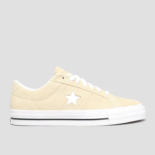 Converse One Star Pro OX Shoes Oat Milk / White / Black