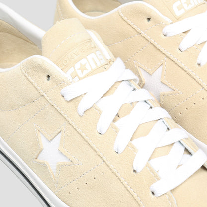 Converse One Star Pro OX Shoes Oat Milk / White / Black