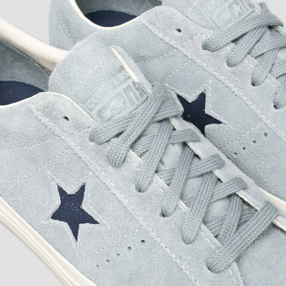 Converse One Star Pro OX Shoes Tidepool Grey / Navy / Egret