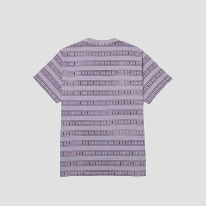 HUF Cooper Stripe Knit Top Dust Purple