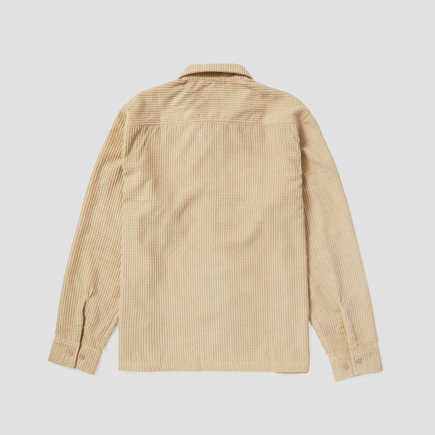 HUF Cornelius Zip Shirt Oatmeal