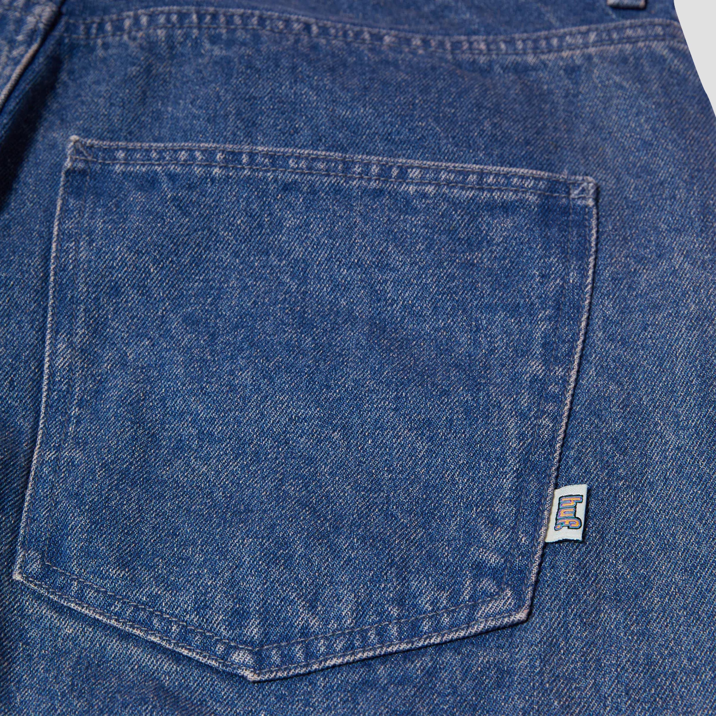 HUF Cromer Washed Pant Blue Night