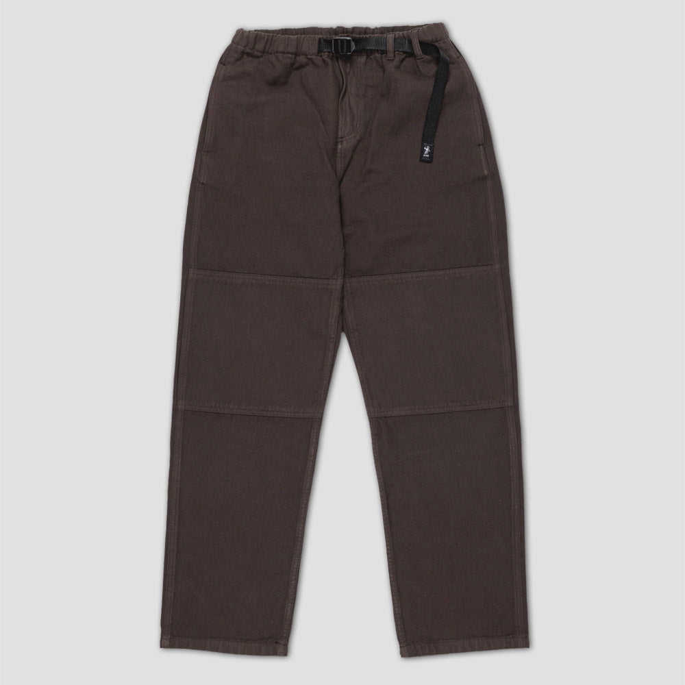 Dancer Belted Simple Knee Pant Brown