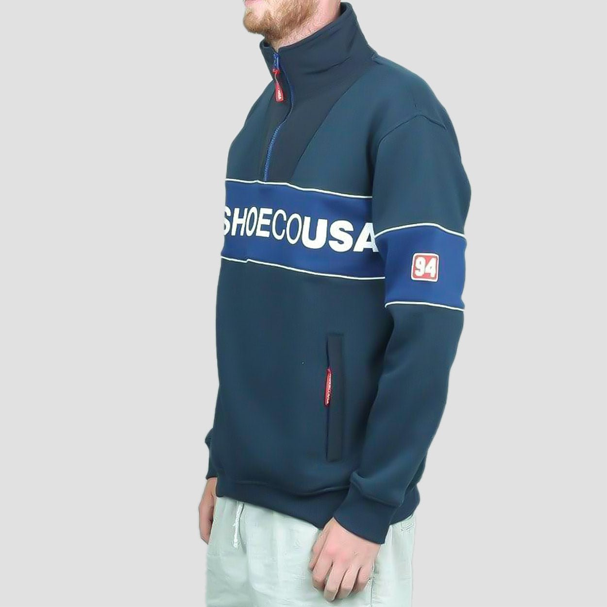 DC Clewiston Mock Fleece Black Iris