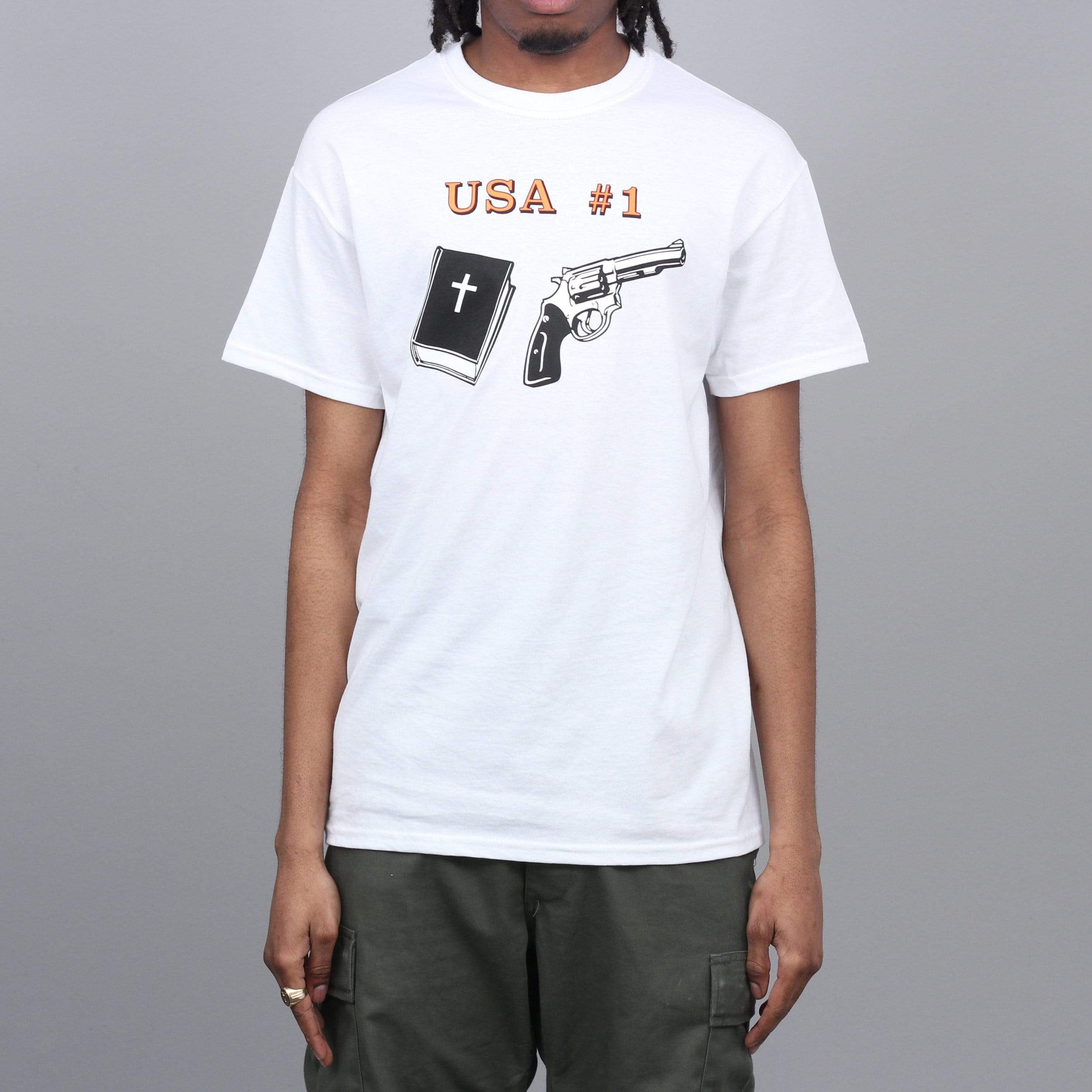 Dear Skating USA #1 T-Shirt White