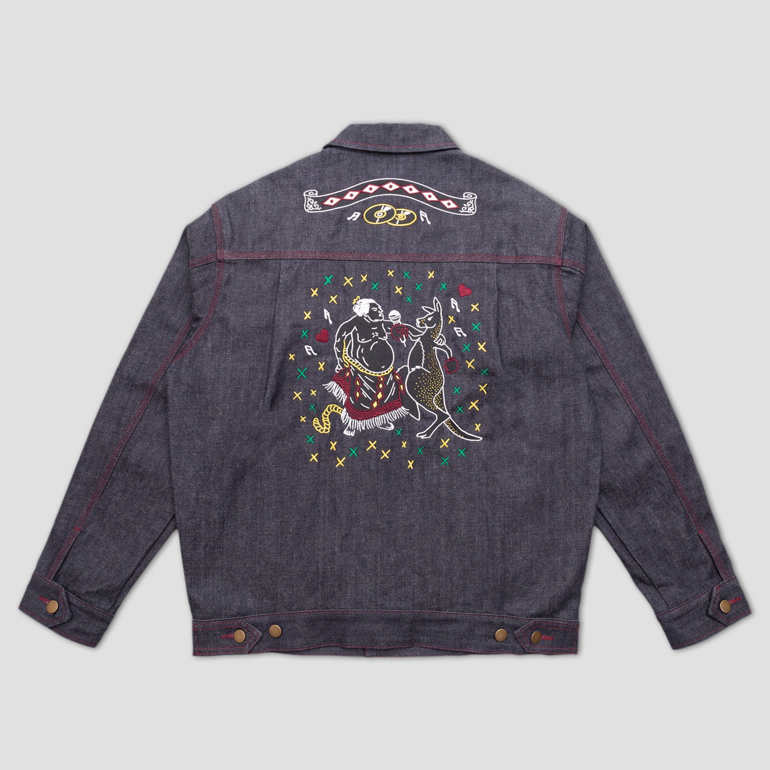 Passport X Evisen Selvedge Denim Workers Club Jacket Raw Denim