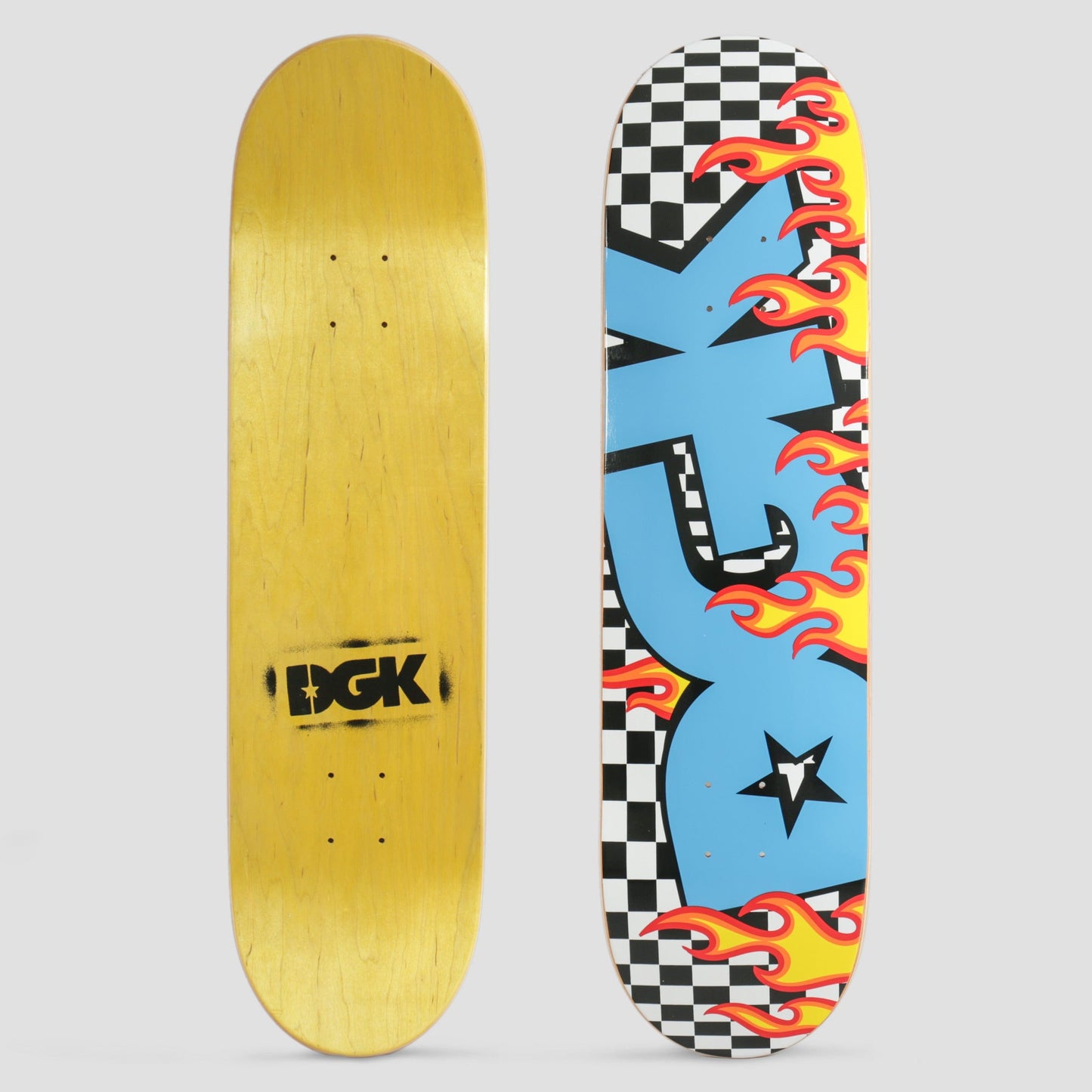 DGK 8.25 On Fire Skateboard Deck