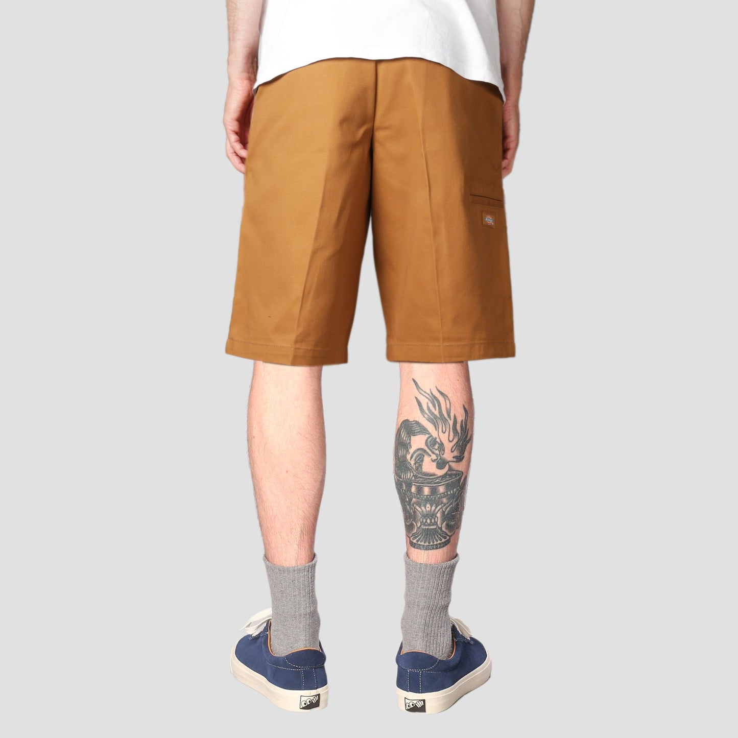 Dickies 13 Inch Multi Pocket Work Shorts Duck Brown