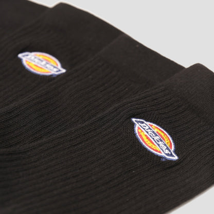 Dickies Valley Grove 3 Pack Socks Black