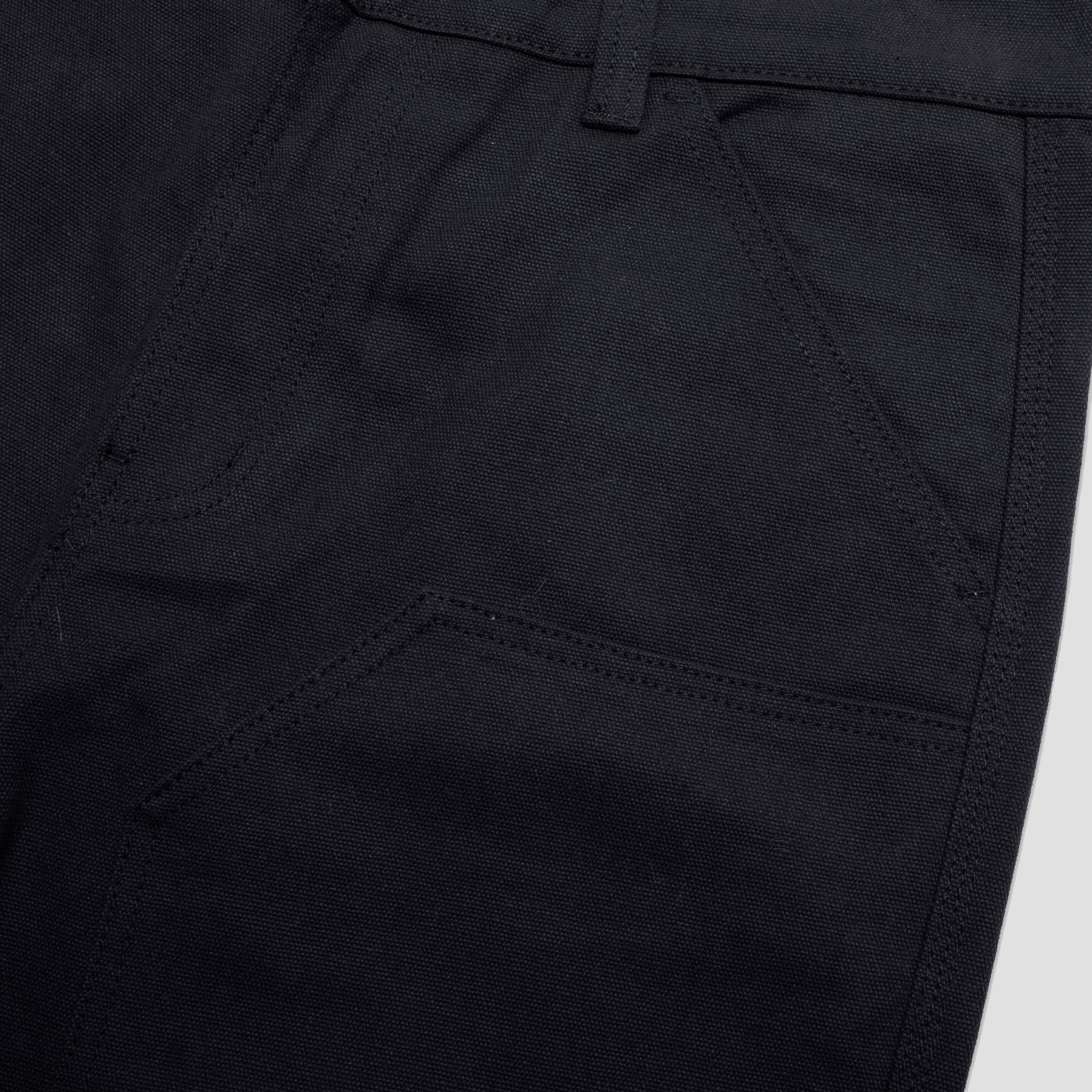 PassPort Double Knee Diggers Club Pant Tar Black