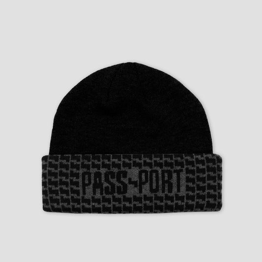 PassPort Drain Beanie Black / Steel