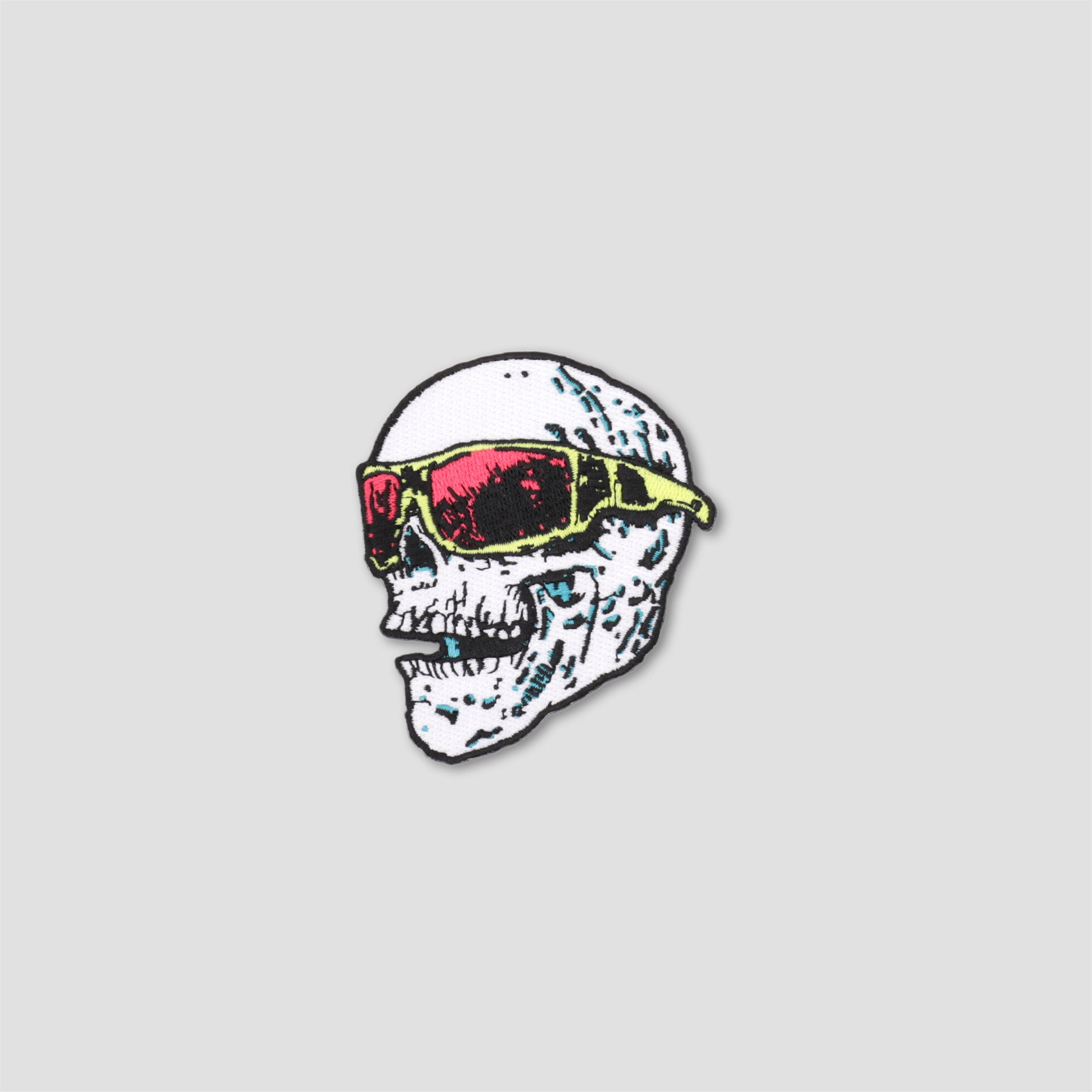 Dungeon Speed Skull Embroidered Patch