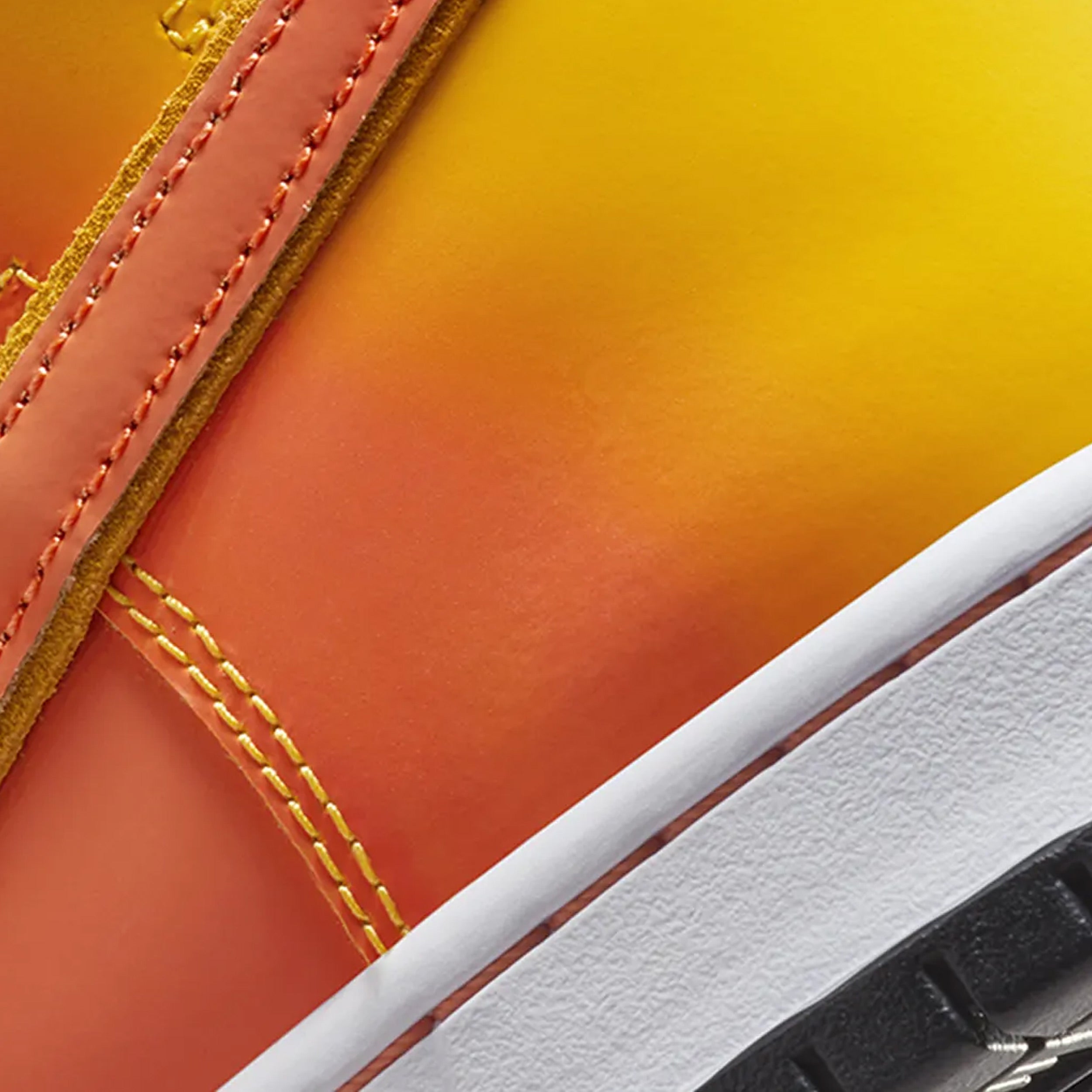 Nike SB Dunk High Pro Skate Shoes Amarillo / Orange / White / Black