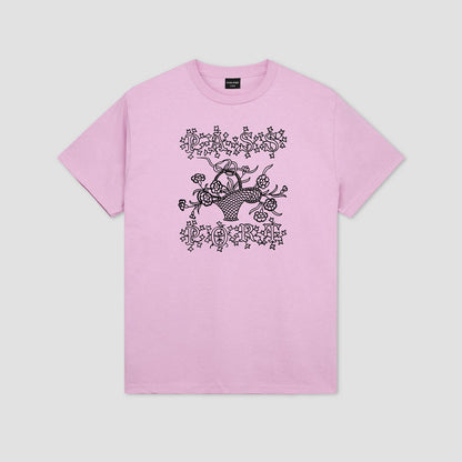 PassPort Edible Flowers T-Shirt Light Pink