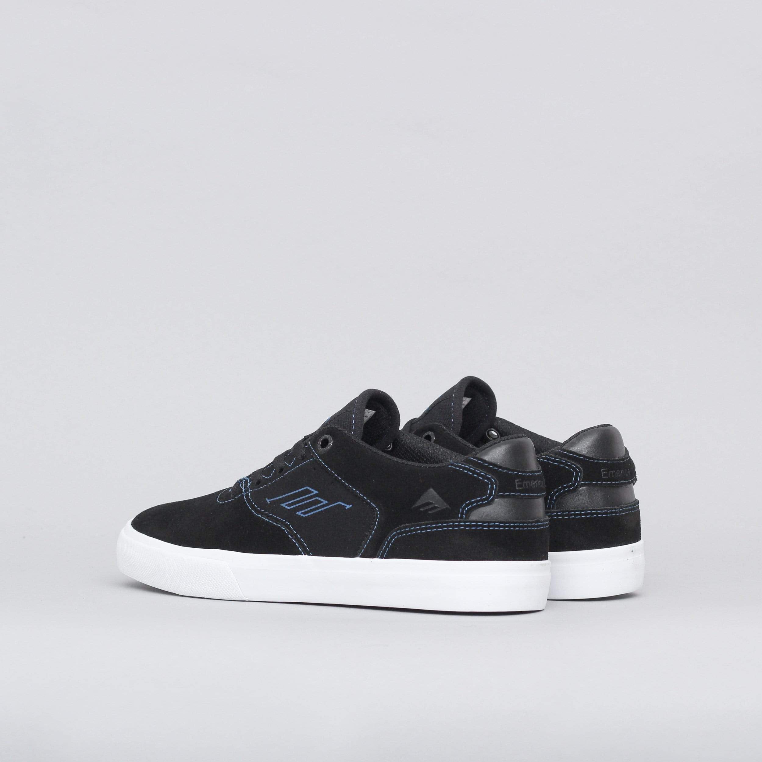 Emerica The Low Vulc Youth Shoes Black / Blue