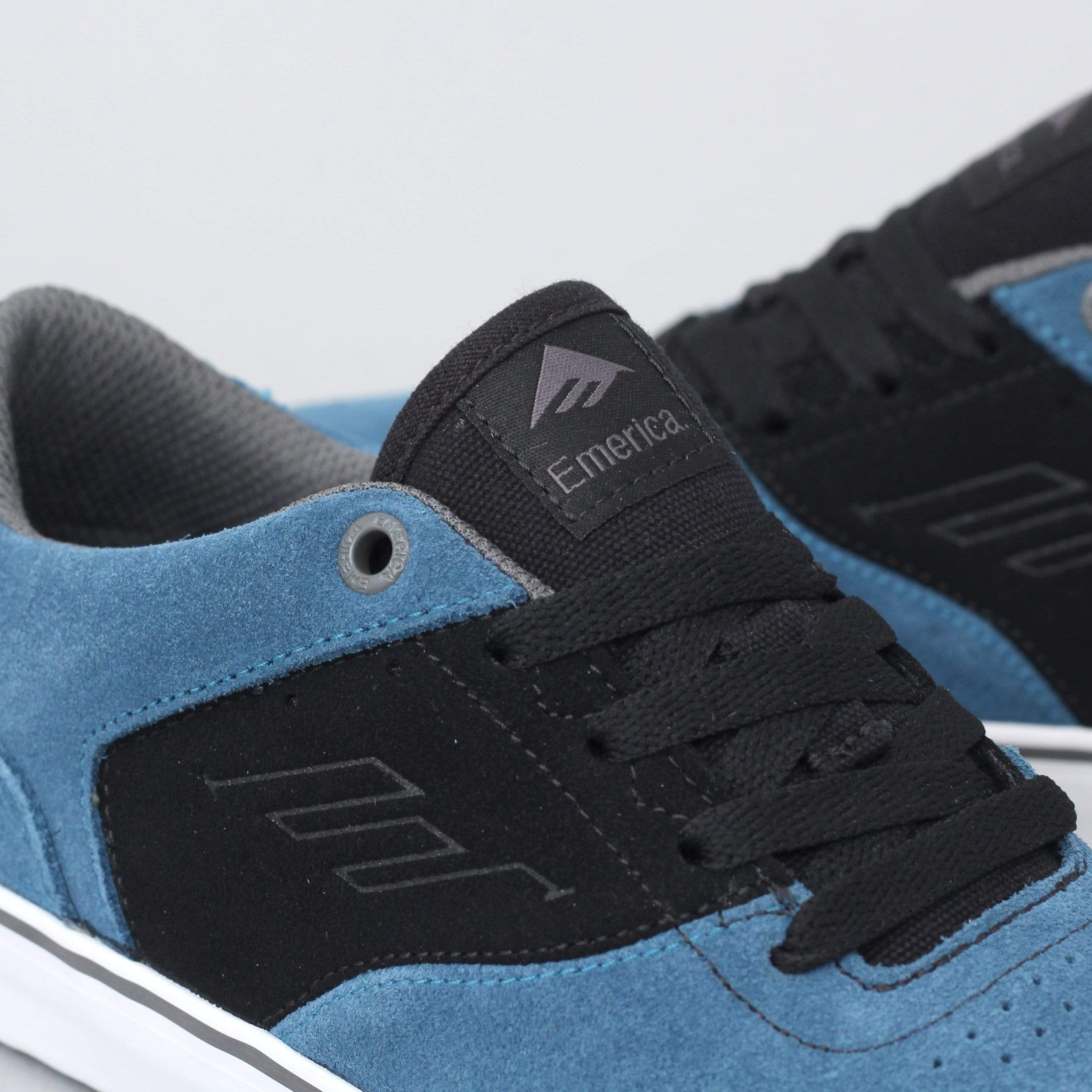 Emerica The Reynolds Low Vulc Youth Shoes Blue / Black / White