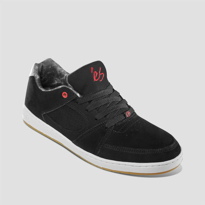 Es Accel Slim Skate Shoes Black / Silver