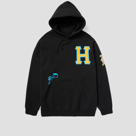 HUF Fly Die Hood Black