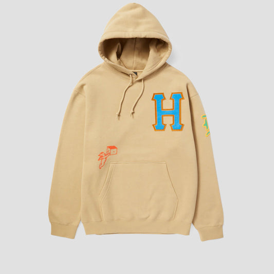 HUF Fly Die Hood Oatmeal