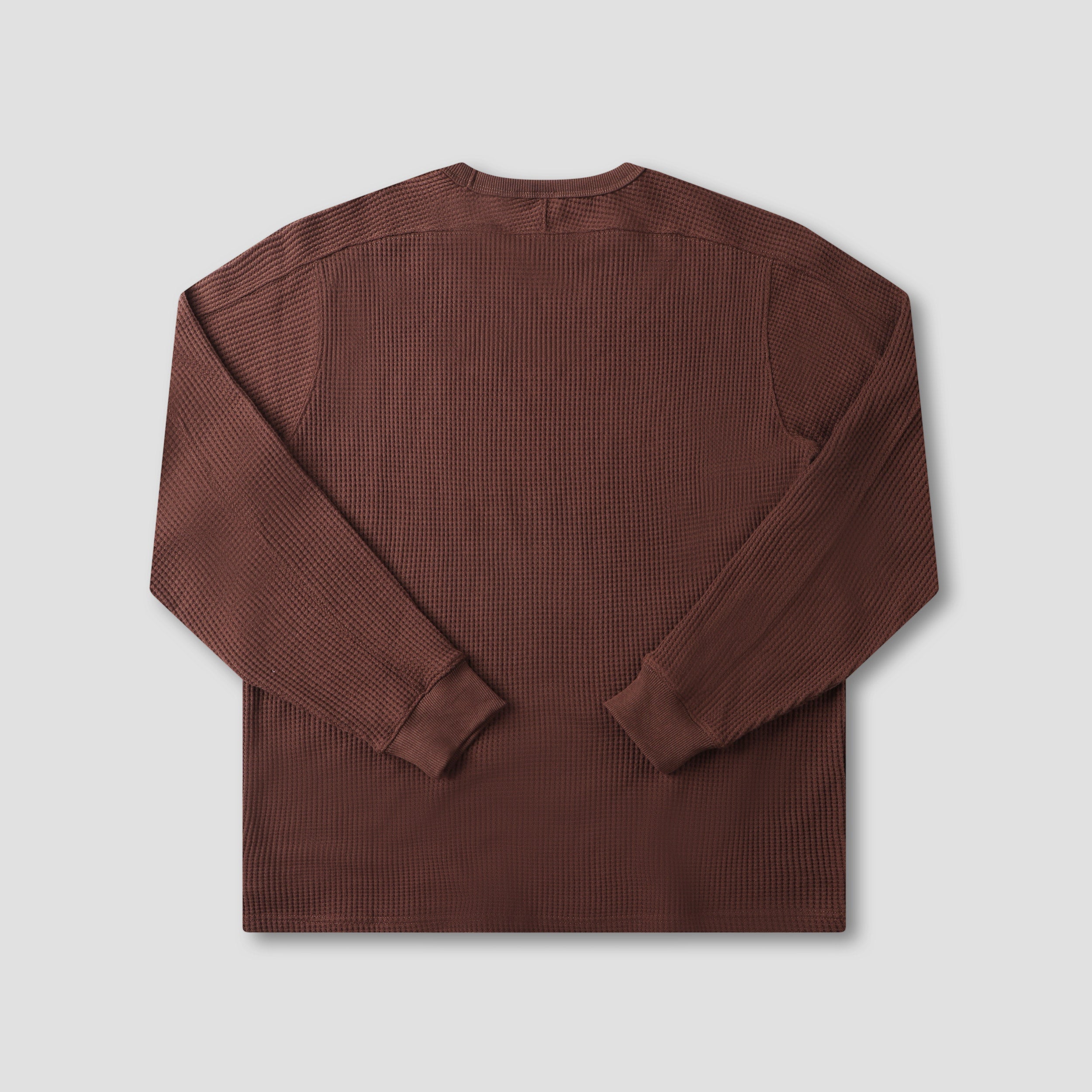Former Franchise Waffle Longsleeve T-Shirt Choc