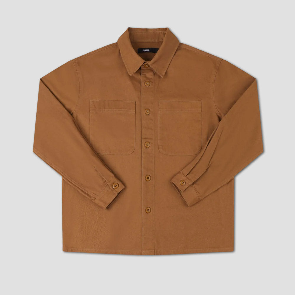 Former Legacy Longsleeve Overshirt Copper