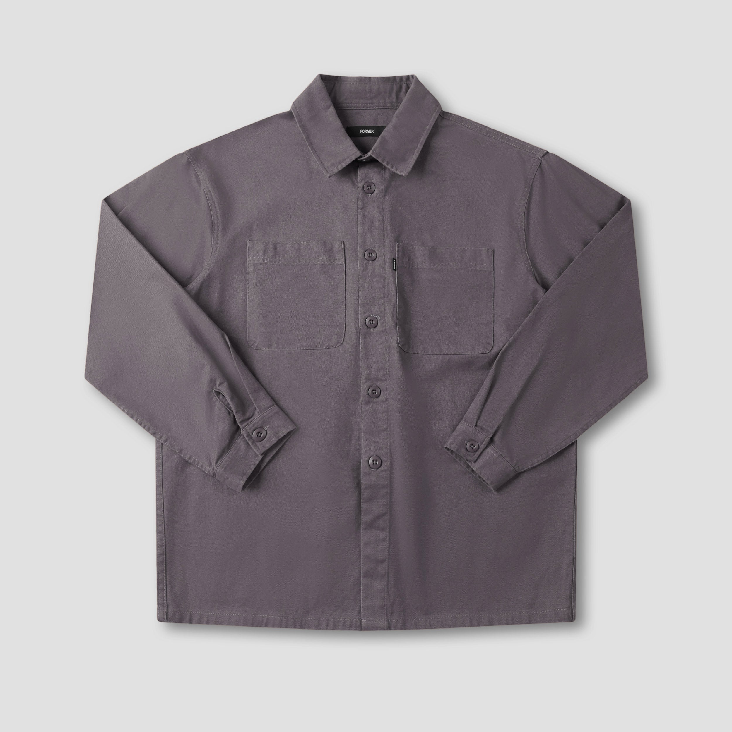 Former Legacy Longsleeve Overshirt Pepper