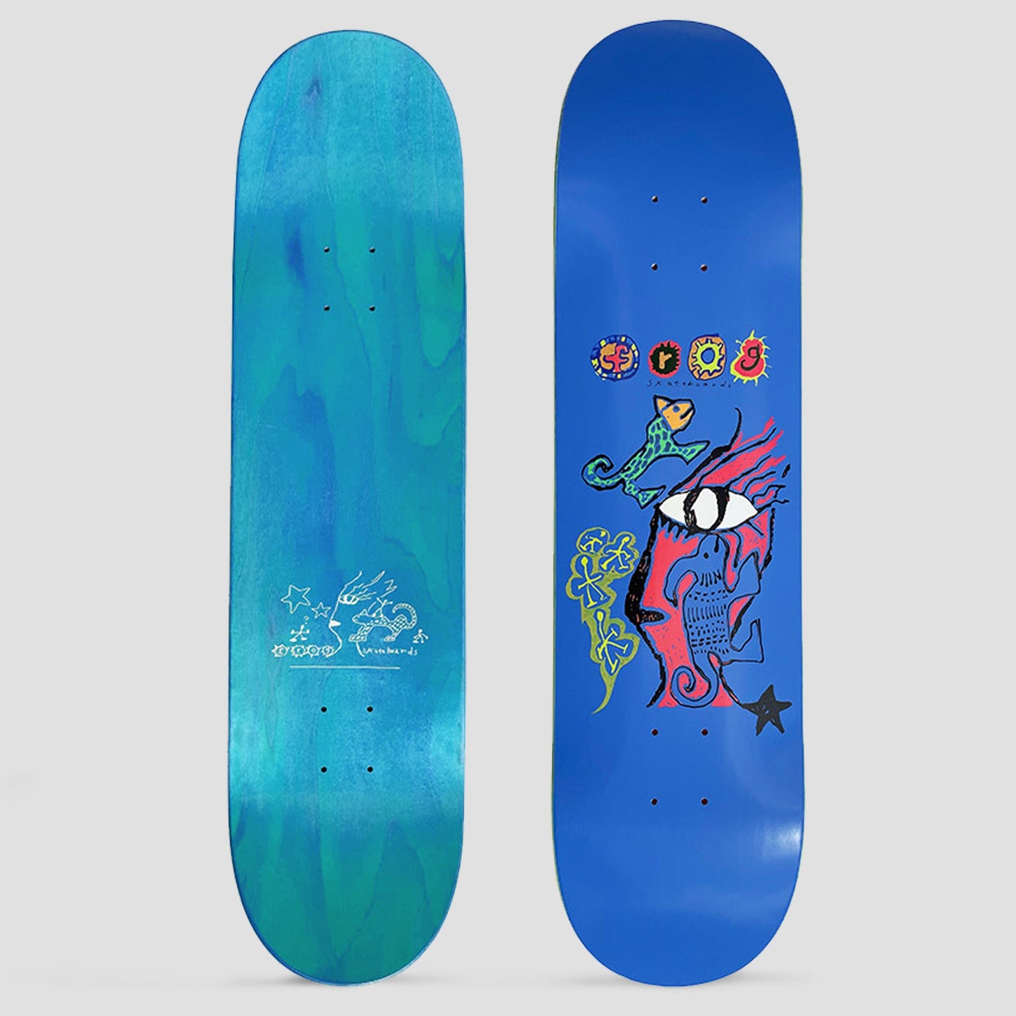 Frog 8.125 Breath of Stars Skateboard Deck