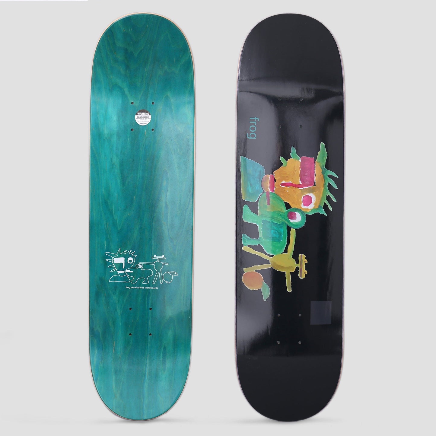 Frog 8.125 My Painting Skateboard Deck