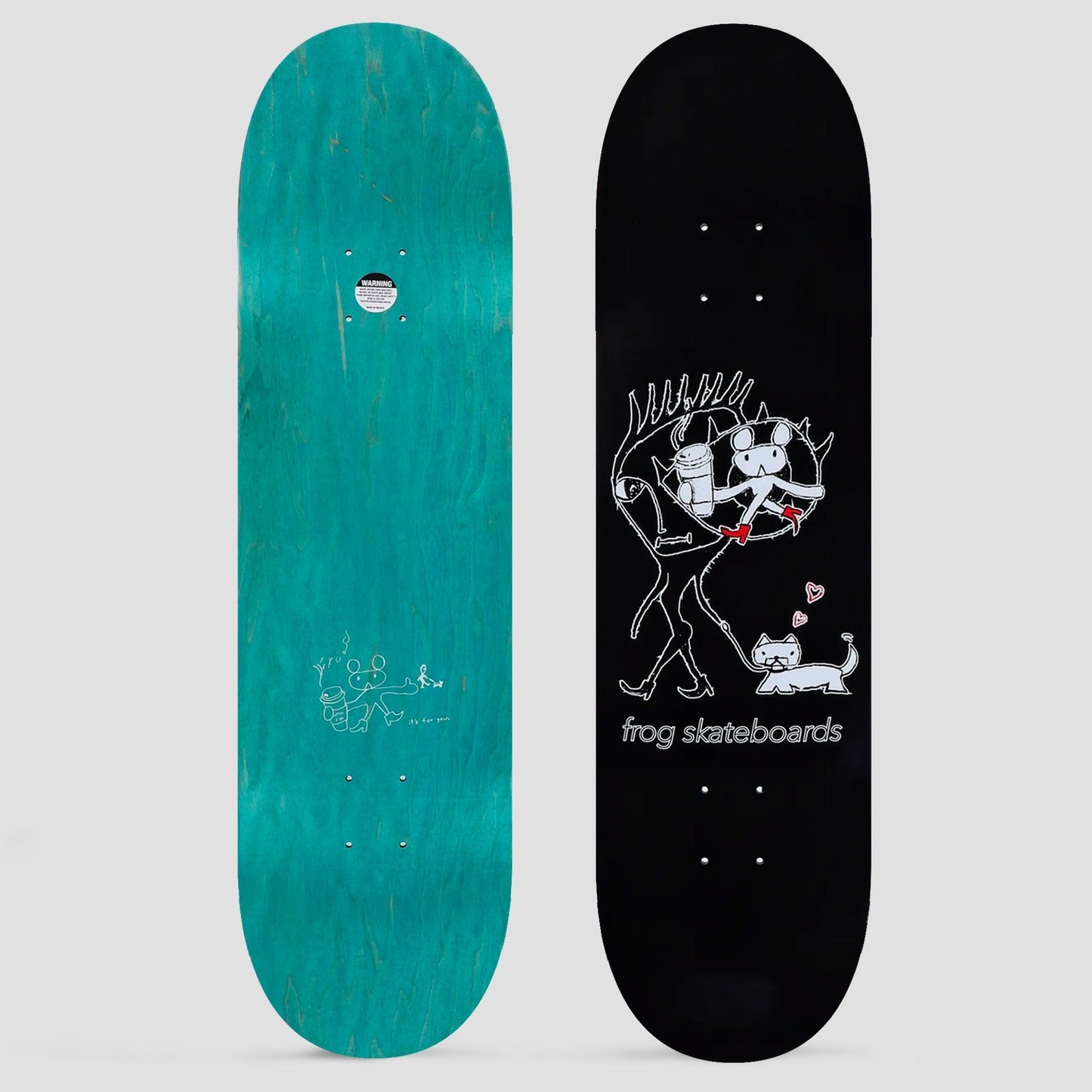 Frog 8.25 Coffee 2 Go Skateboard Deck