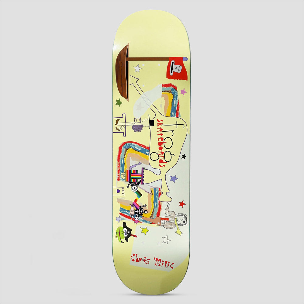 Frog 8.6 Chris Milic Put Your Toys Away Skateboard Deck