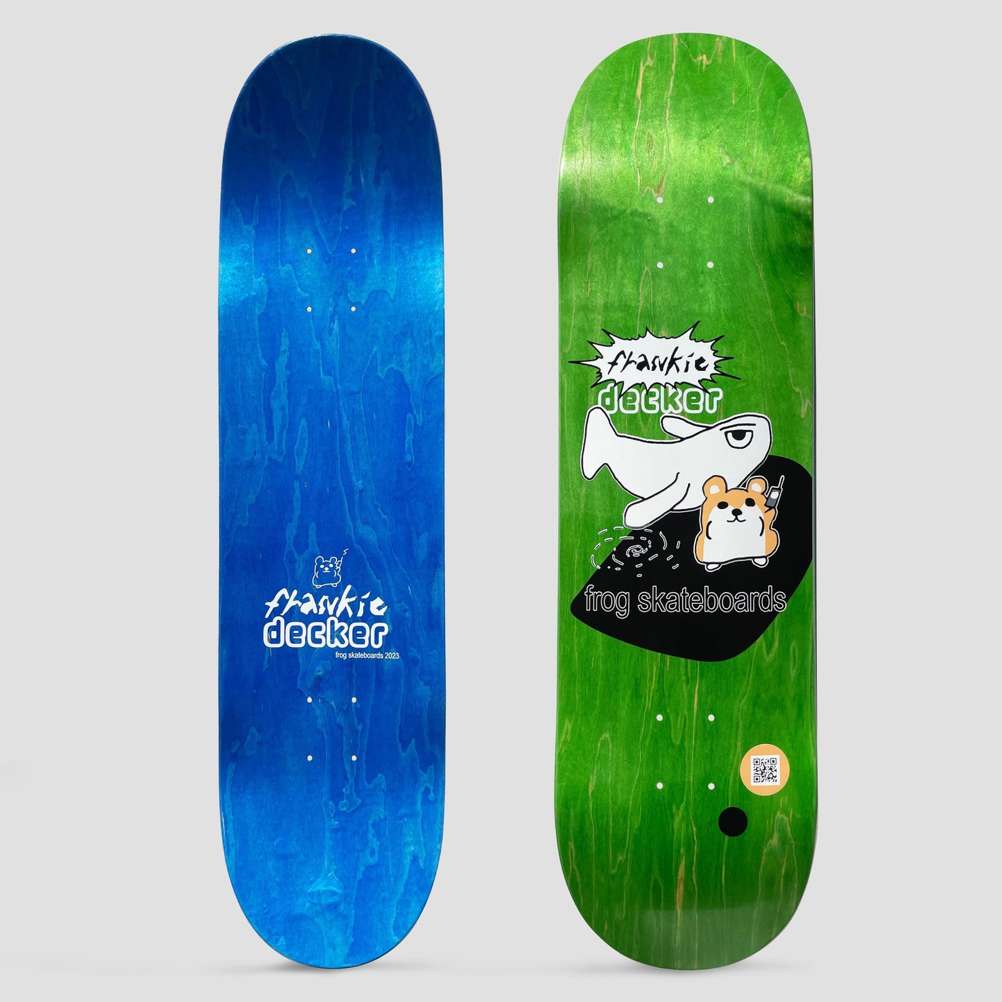 Frog 8.38 Frankie Decker Love is on the Way Skateboard Deck