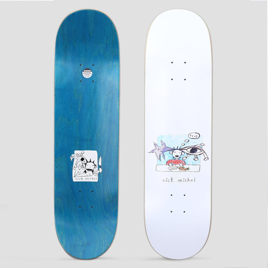 Frog 8.5 Carrots Nick Michel Pro Skateboard Deck White