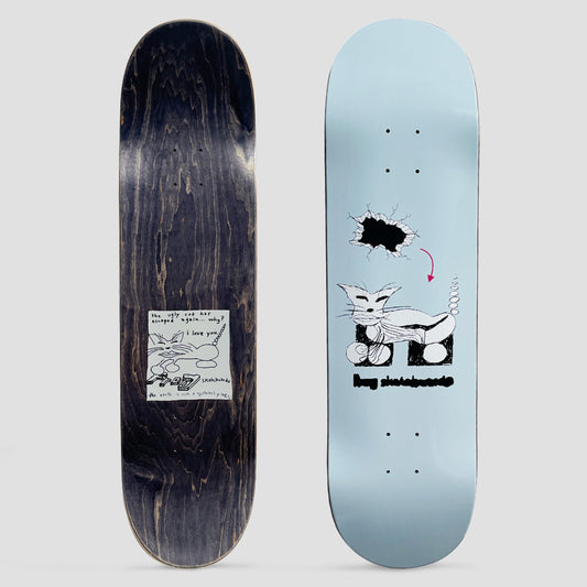 Frog 8.6 Cat Escape! Skateboard Deck Blue