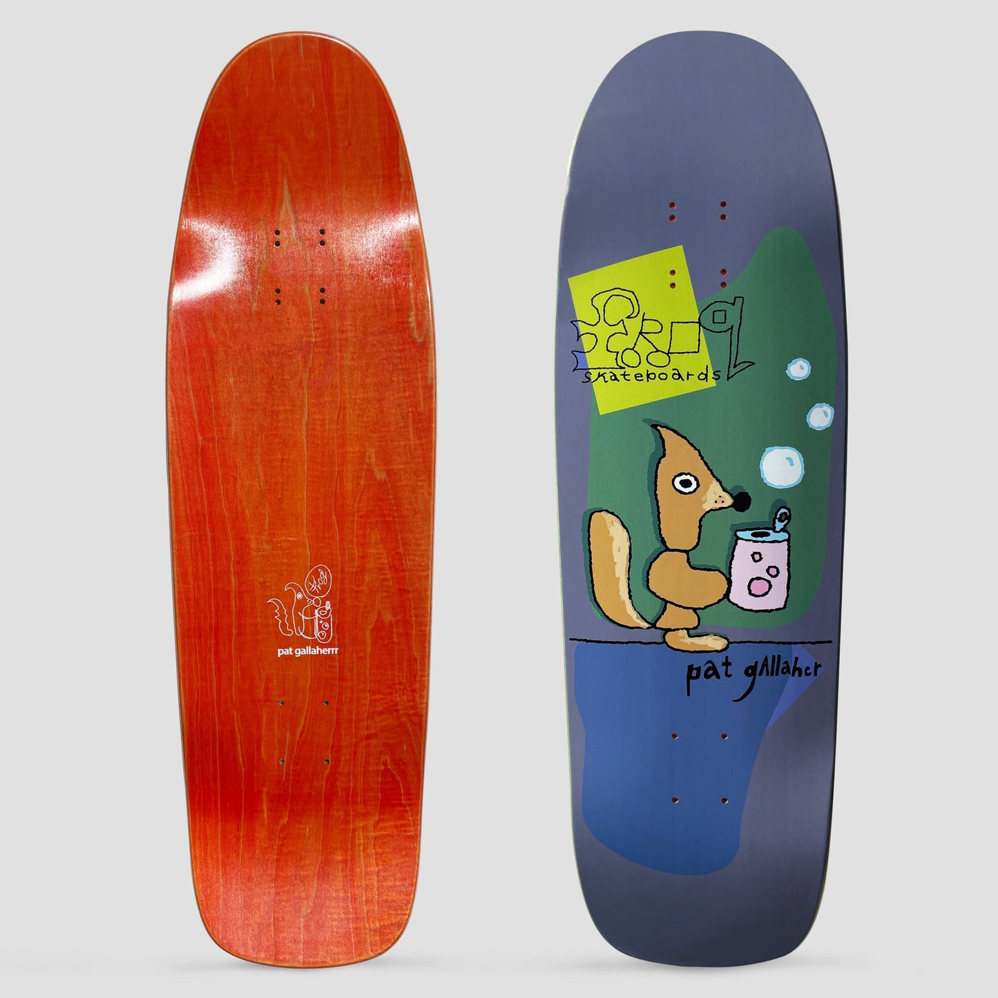 Frog 9.8 Pat G Bubbly Skateboard Deck