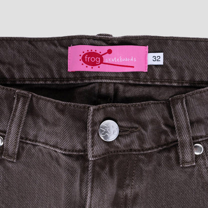 Frog Five Pocket Denim Brown