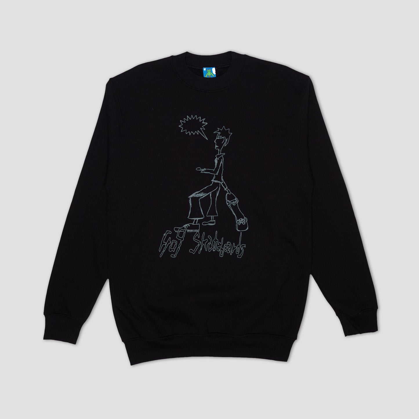 Frog Skater Crew Black